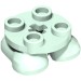 66858 - Feet, 2 x 2 x 2/3 with 4 Studs on Top - Light Aqua