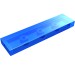 2431 - Trans-Dark Blue - Tile 1 x 4 with Groove