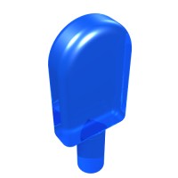 30222 - Food Popsicle / Lollipop - Trans-Dark Blue