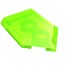 22385 - Tile Special 2 x 3 Pentagonal - Trans-Bright Green