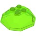 30293 - Trans-Bright Green - Rock Boulder, Top