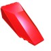 2507 - Trans-Red - Windscreen 10 x 4 x 2 1/3 Canopy