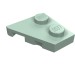 24307 - Sand Green - Wedge Plate 2 x 2 Right
