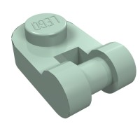 26047 - Plate Special 1 x 1 Rounded with Handle - Sand Green
