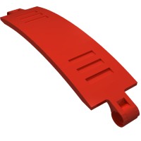 18944 - Technic Panel Curved 3 x 13 - Red