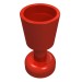2343 - Equipment Goblet / Glass - Red