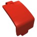 24116 - Red - Technic Panel Curved and Bent 6 x 3