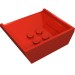2512 - Red - Tipper Bed Small, 3 x 4 Anti-studs
