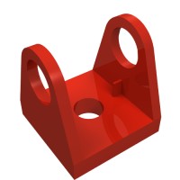 2584 - String Reel 2 x 2 Winch Holder - Red