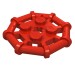 30033 - Red - Plate Special 2 x 2 with Bar Frame Octagonal