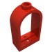 30044 - Red - Window 1 x 2 x 2 2/3 with Rounded Top