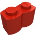30136 - Brick Special 1 x 2 Palisade [aka Log] - Red