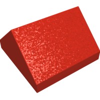 3043 - Slope 45Â° 2 x 2 Double - Red