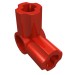 32014 - Red - Technic Axle and Pin Connector Angled #6 - 90Â°