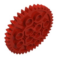 3649 - Technic Gear 40 Tooth - Red