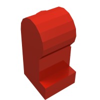 3816 - Leg, Right - Red