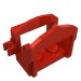 4491a - Red - Animal / Creature Accessory, Saddle [One Clip]
