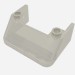 2437 - Trans-Brown - Windscreen 3 x 4 x 1 1/3 with 2 Studs on Top