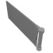 30292 - Flag 7 x 3 with Rod - Trans-Brown