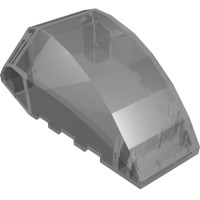 41883 - Windscreen 6 x 4 x 2 Wedge Curved - Trans-Brown