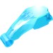 15101 - Animal Body Part, Hand / Paw 2 x 6 x 2 1/2 with Claws and Technic Hole - Trans-Light Blue