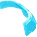 18908 - Glass for Aircraft Fuselage Curved Forward 6 x 10 Top with 5 Window Panes - Trans-Light Blue