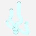 30093 - Trans-Light Blue - Plant, Sea Grass
