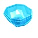 30294 - Trans-Light Blue - Rock Boulder, Bottom