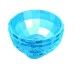 30342 - Trans-Light Blue - Rock Arctic Globe, Bottom
