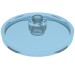 35394 - Dish 4 x 4 Inverted with Open Stud [Radar] - Trans-Light Blue
