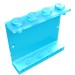 4215a - Trans-Light Blue - Panel 1 x 4 x 3 [Solid Studs]