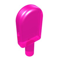 30222 - Food Popsicle / Lollipop - Trans-Dark Pink