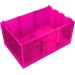 4237 - Trans-Dark Pink - Trunk / Chest Bottom 4 x 6 x 2 1/3
