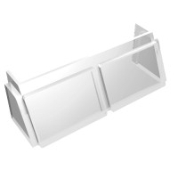 13756 - Glass for Windscreen 2 x 6 x 2 - Trans-Clear
