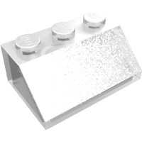 3038 - Slope 45Â° 2 x 3 - Trans-Clear