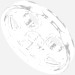 4185 - Technic Wedge Belt Wheel [aka Pulley] - Trans-Clear