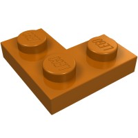 2420 - Plate 2 x 2 Corner - Dark Orange