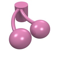 22667 - Plant, Cherries - Dark Pink
