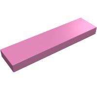 2431 - Tile 1 x 4 with Groove - Dark Pink