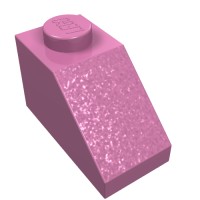 3040b - Slope 45Â° 2 x 1 with Bottom Pin - Dark Pink