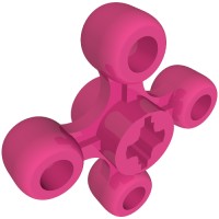 32072 - Technic Knob Wheel - Dark Pink