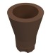 2536 - Plant, Palm Tree Trunk [Undetermined Type] - Brown