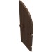 2554 - Brown - Door, Gate 1 x 3 x 6 Curved Top