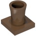 2563 - Brown - Plant, Palm Tree Base