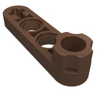 2825 - Technic Beam 1 x 4 Thin with Stud Connector - Brown