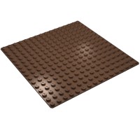 3867 - Baseplate 16 x 16 - Brown