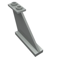 2340 - Wing, Tail 4 x 1 x 3 - Light Gray