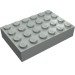 2356 - Brick 4 x 6 - Light Gray