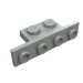 2436 - Bracket 1 x 2 - 1 x 4 [Square Corners] - Light Gray