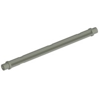 2497 - Street Sweeper Brush Axle 1 x 8 - Light Gray